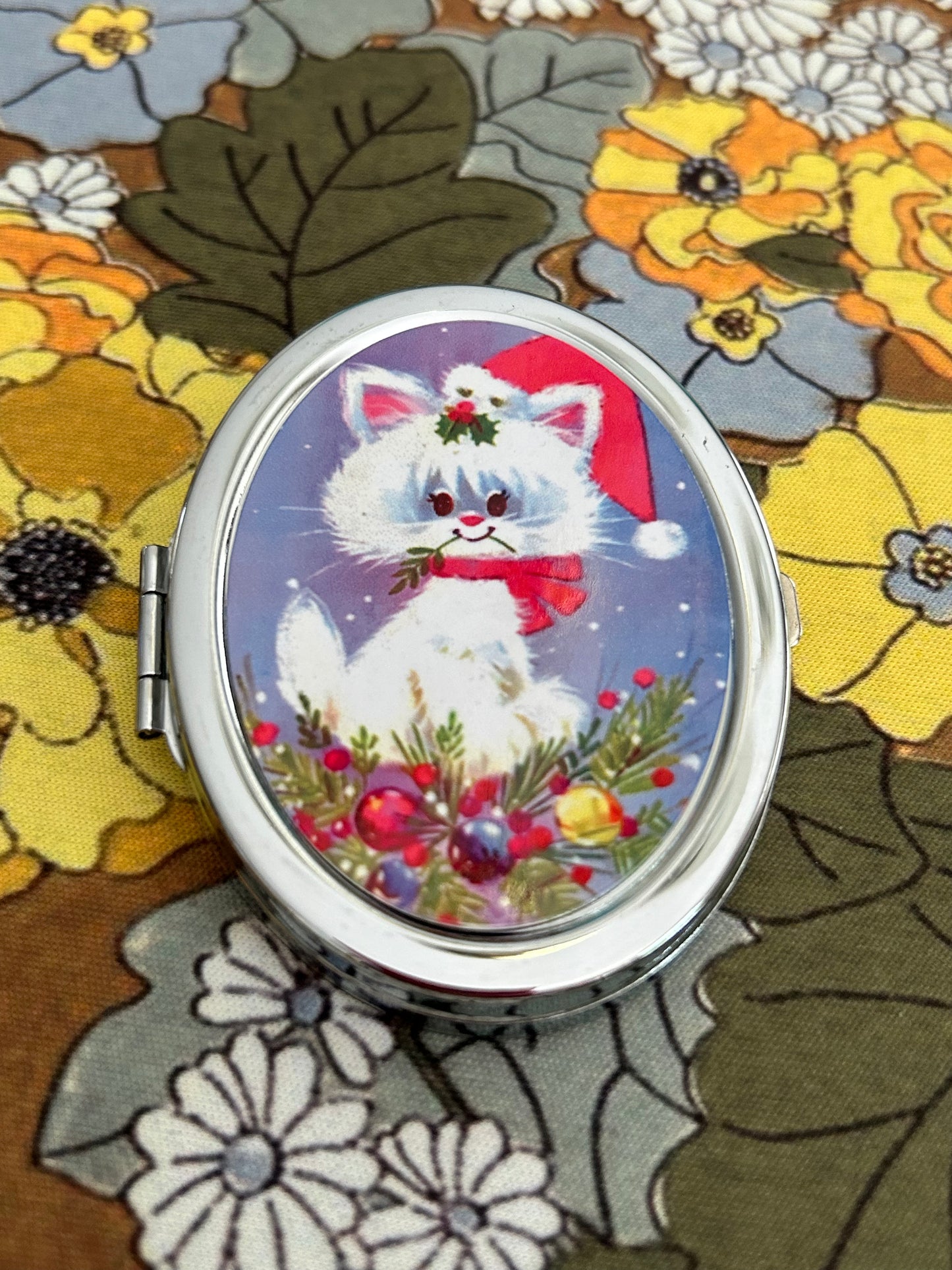 Christmas Sits Compact Mirror