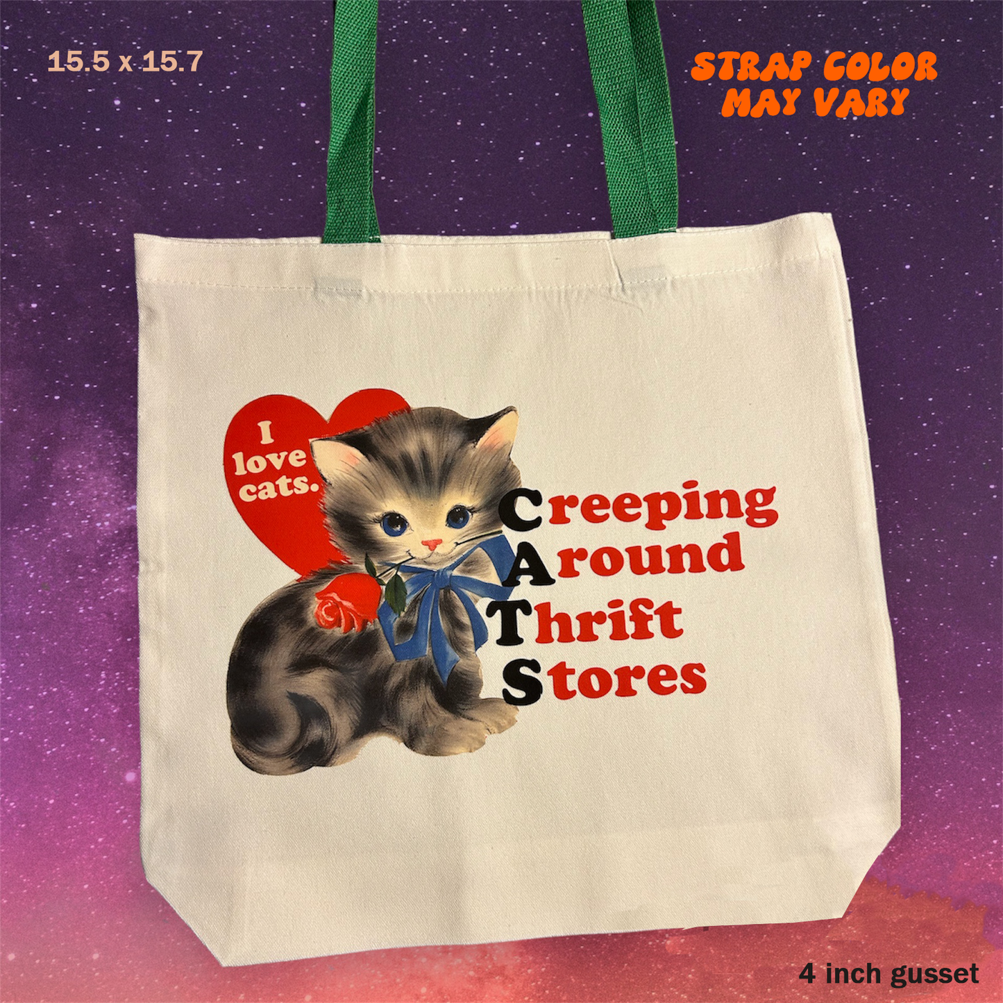 Creeping Around Thrift Stores Tote