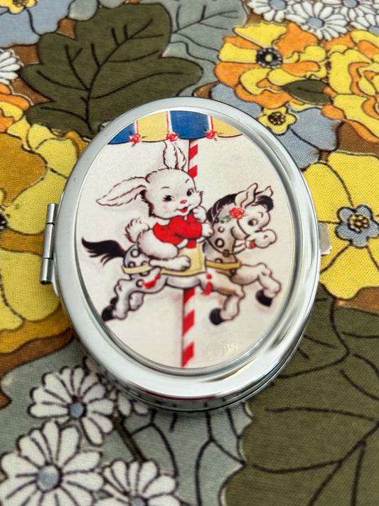 Carousel Cutie Compact Mirror