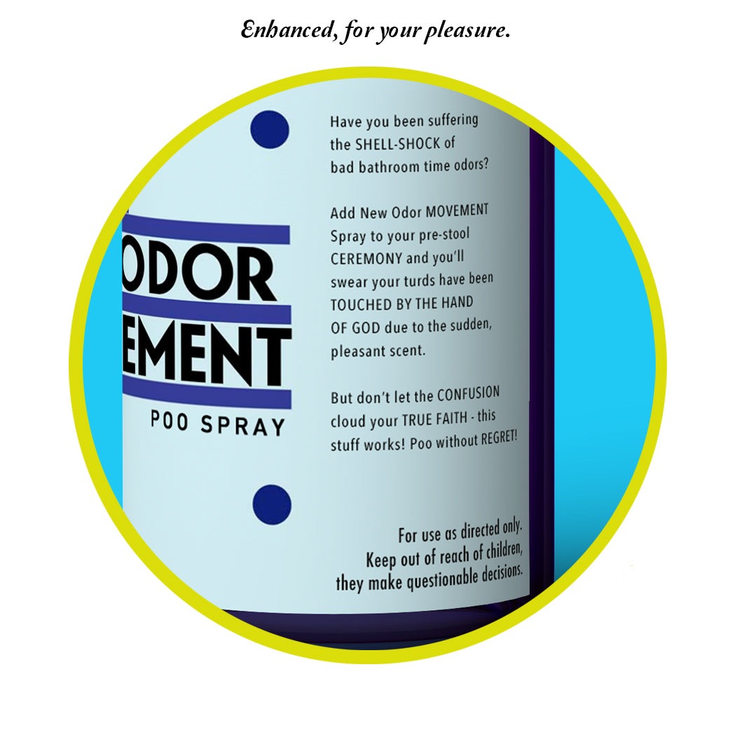 New Odor/Movement Poo Spray